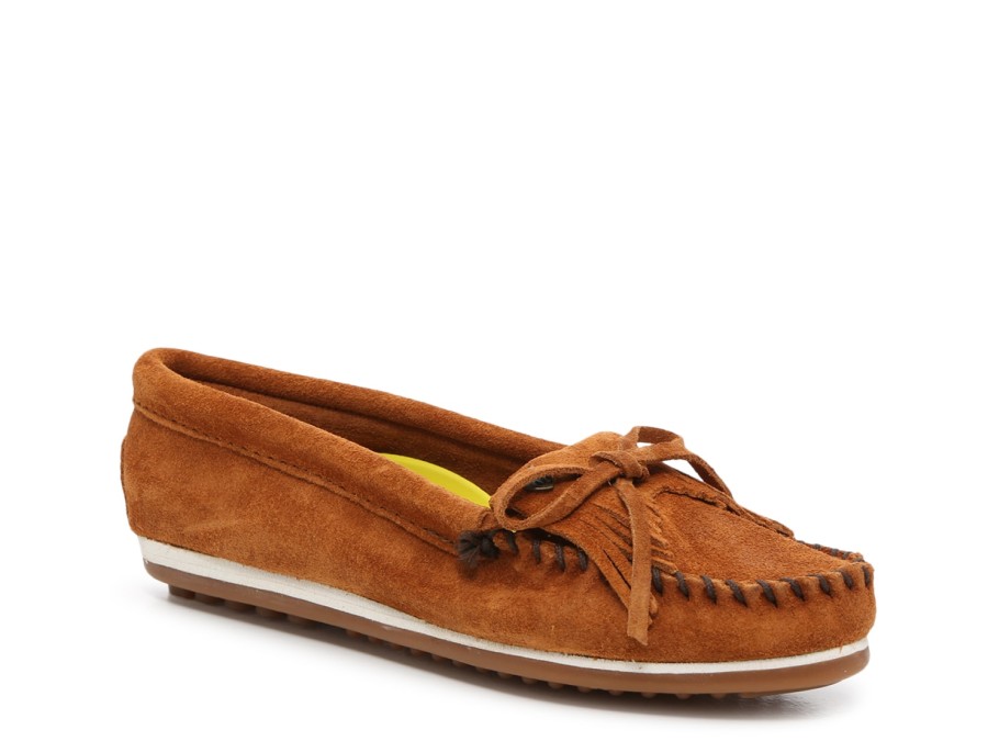 Wholesale Minnetonka Kilty Plus Moccasin Cognac