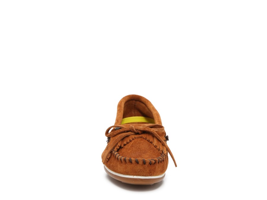 Wholesale Minnetonka Kilty Plus Moccasin Cognac