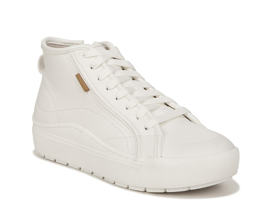 Clearance Dr. Scholl's Time Off Hi Platform Sneaker White