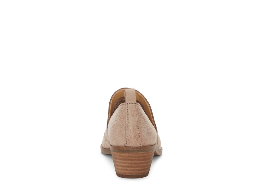 Best Lucky Brand Mahzan Flat Beige Leather