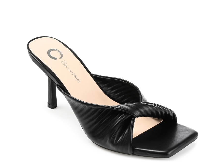 Hot Journee Collection Greer Sandal Black