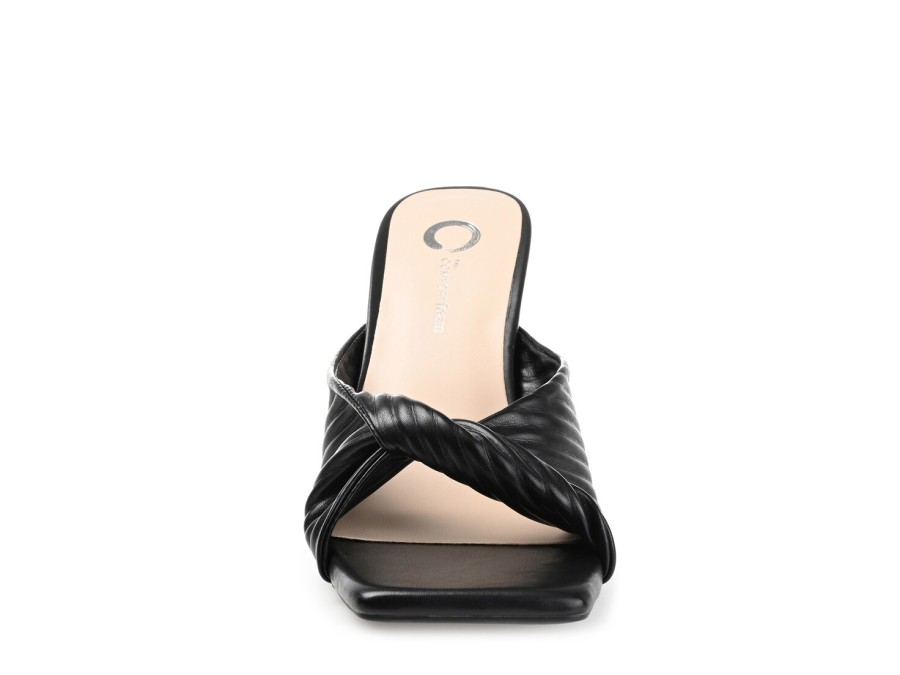 Hot Journee Collection Greer Sandal Black