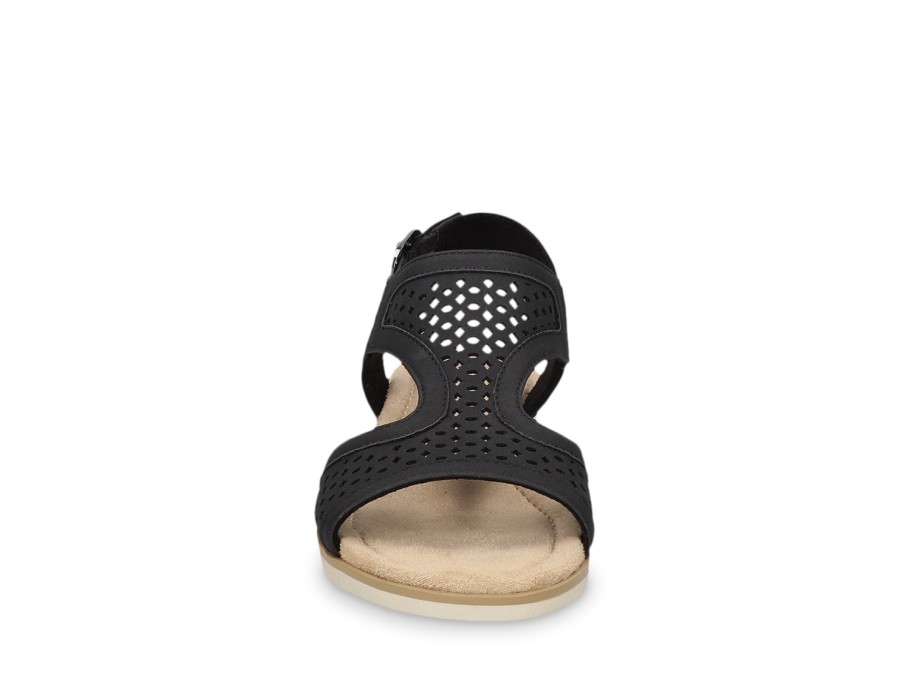 Wholesale Easy Street Alba Wedge Sandal Black