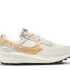 Wholesale Nike Waffle Debut Running Shoe - Women'S Off-White/Gold