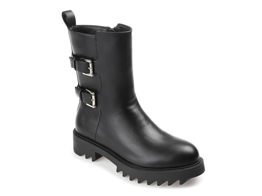 Wholesale Journee Collection Yasmine Combat Boot Black