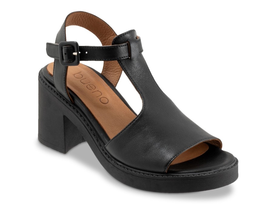 Hot Bueno Mckenzie Platform Sandal Black