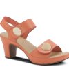 Best Patrizia by Spring Step Dade-Smooth Sandal Peach