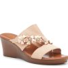 Wholesale Italian Shoemakers Karis Sandal Dusty Rose