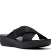 Wholesale Clarks Cloudsteppers Arla Wave Sandal Black