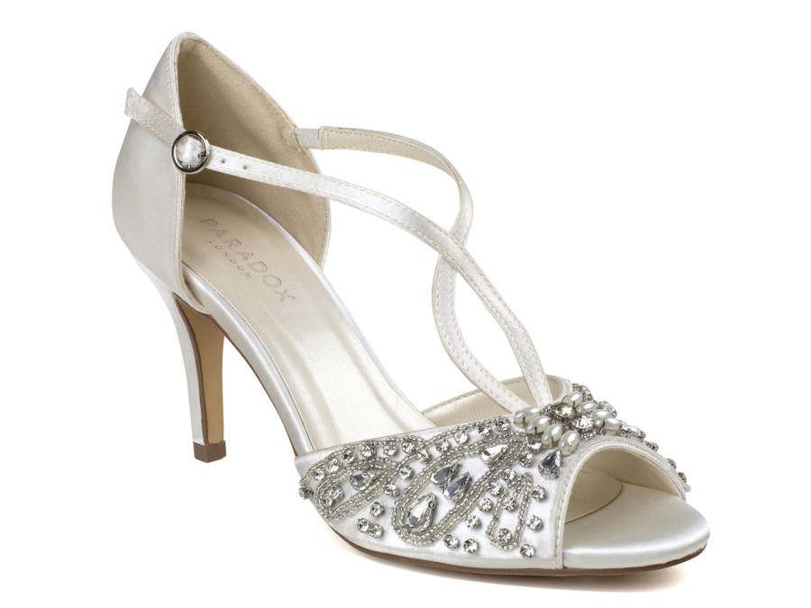 New Paradox London Elin Sandal Ivory