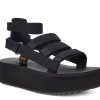 Wholesale Teva Flatform Mevia Sandal Black