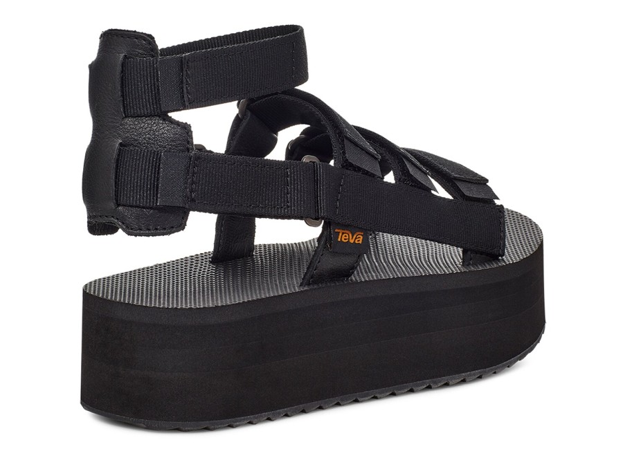 Wholesale Teva Flatform Mevia Sandal Black