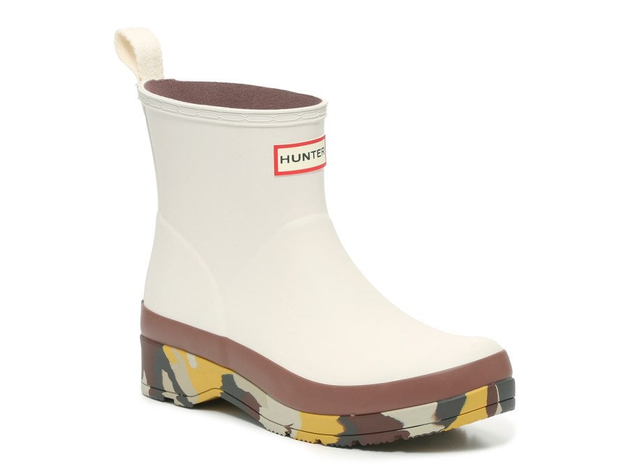 New HUNTER Play Short Rain Boot - Women'S Taupe