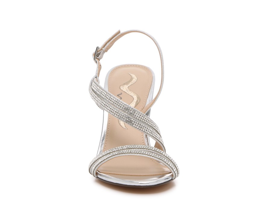 Online Nina Sabetha Sandal Silver Metallic