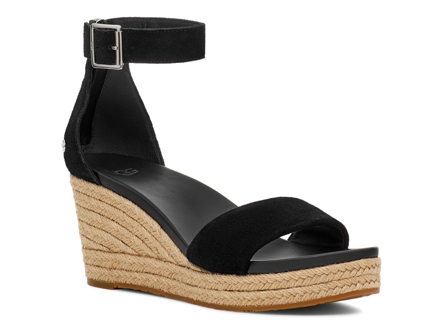 Best UGG Aylani Espadrille Sandal Black