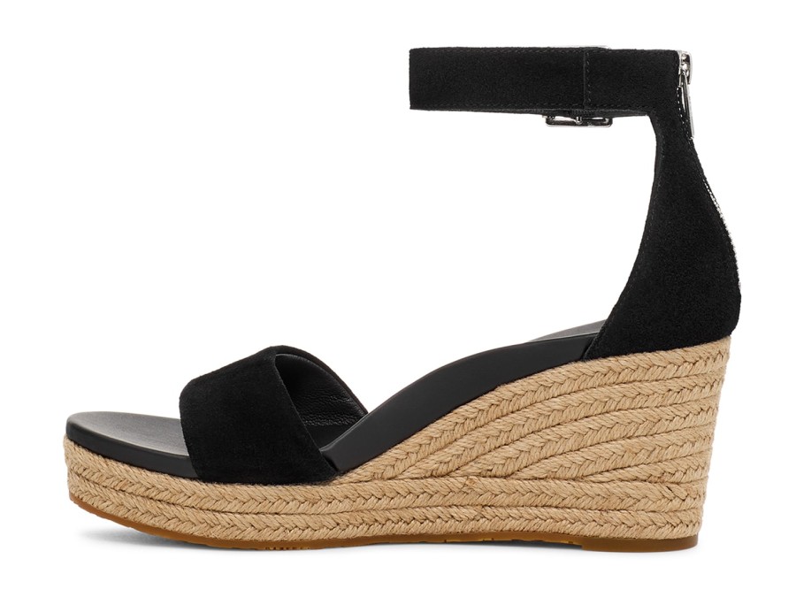 Best UGG Aylani Espadrille Sandal Black