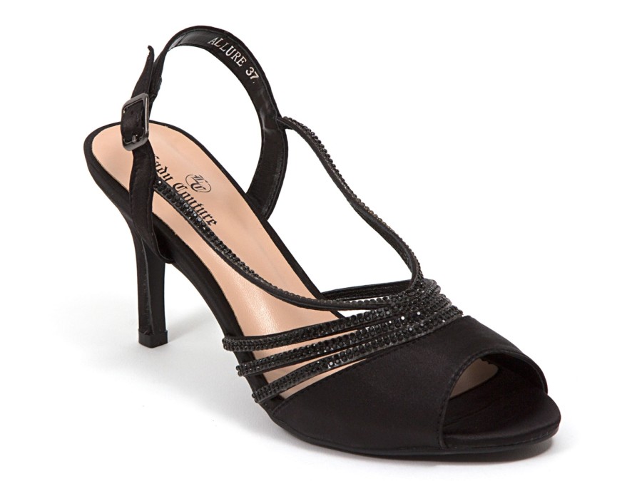 Clearance Lady Couture Allure Sandal Black