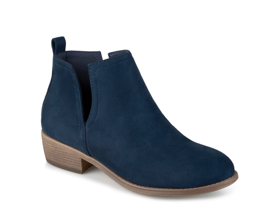 New Journee Collection Rimi Wide Width Bootie Blue