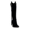 New Jessica Simpson Lisabeth Western Boot Black