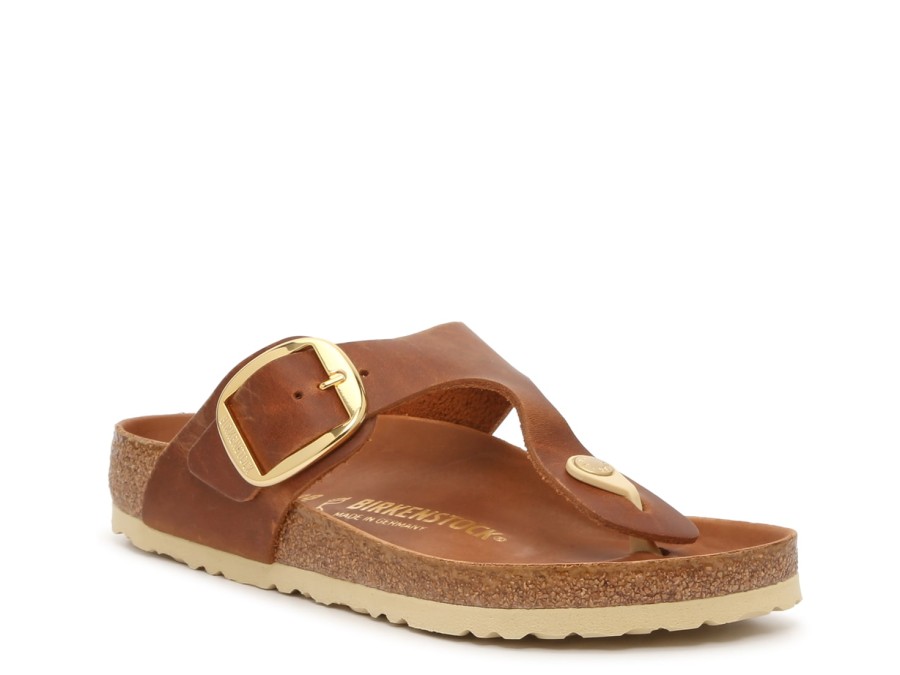 Wholesale Birkenstock Gizeh Big Buckle Sandal - Women'S Cognac