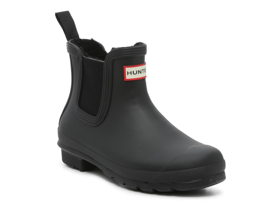 Clearance HUNTER Original Chelsea Rain Boot - Women'S Black