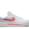 New Nike Court Legacy Lift Sneaker - Women'S White/Pink