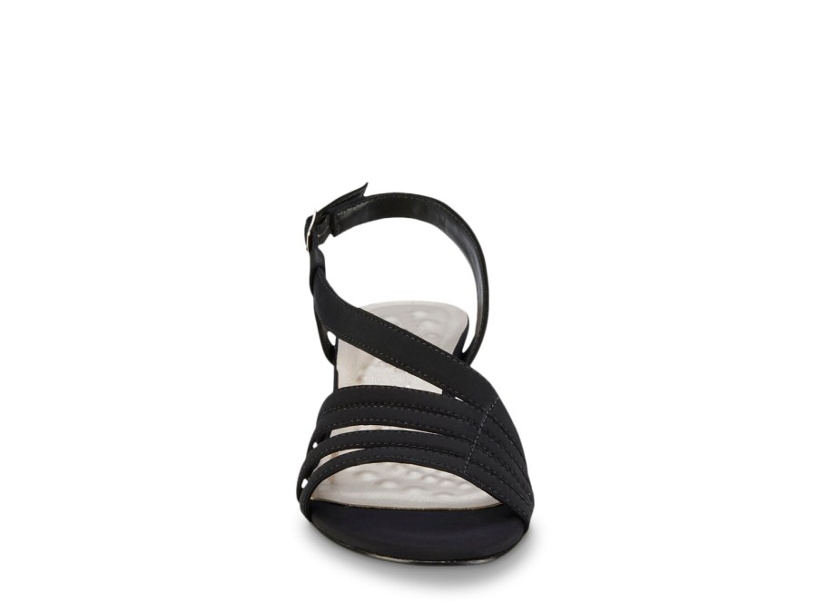 Clearance Ros Hommerson Lettie Sandal Black Textile