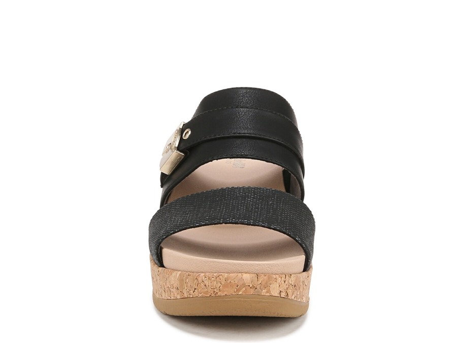 Clearance Dr. Scholl's Cali Vibe Wedge Sandal Black