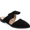 New Journee Collection Telulah Mule Black