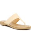 Hot Crocs Tulum Flip Flop - Women'S Ivory Vanilla