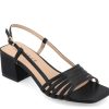 Hot Journee Collection Shayana Sandal Black