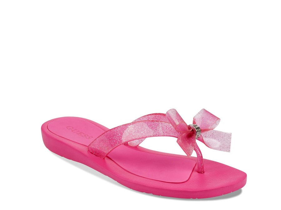 Wholesale Guess Tutu 9 Flip Flop Fuchsia