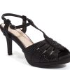 New Lady Couture Midnight Platform Sandal Black