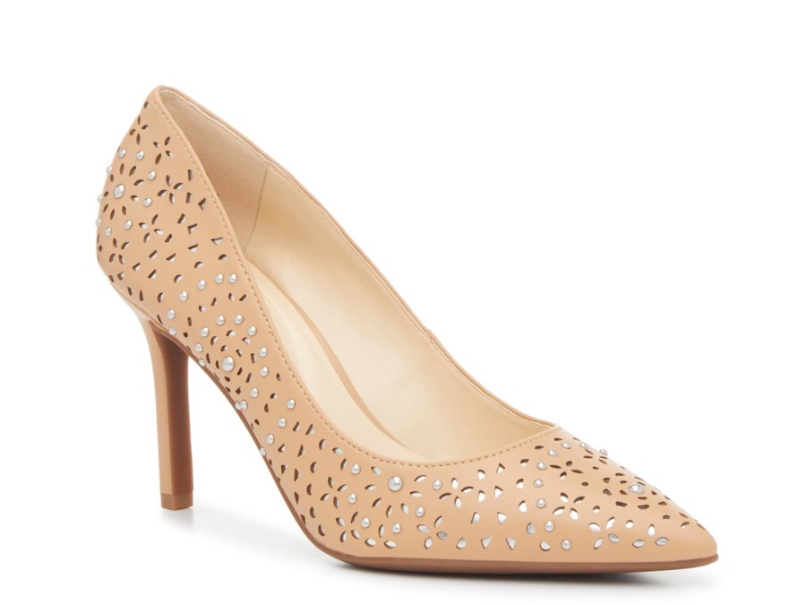 New Jessica Simpson Nettles Pump Buff Beige