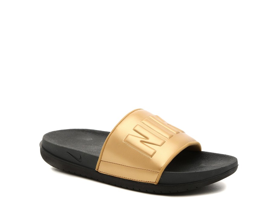 Best Nike Offcourt Slide Sandal - Women'S Gold Metallic