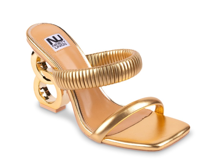 New Ninety Union Raddle Sandal Gold