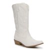 Online Coconuts Gaucho Cowboy Boot White