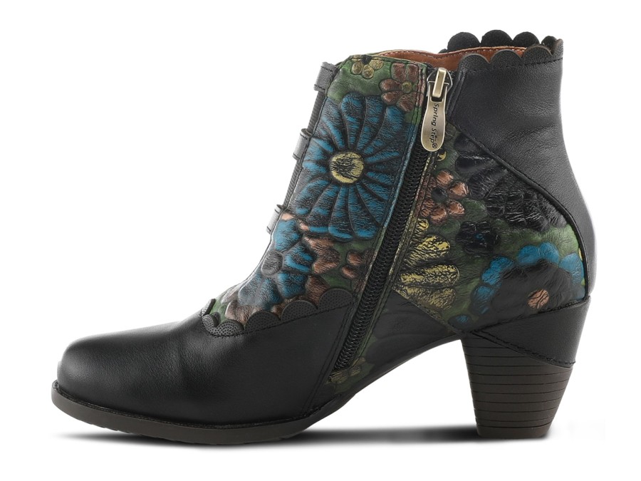 Hot L'Artiste by Spring Step Iwantit Bootie Black