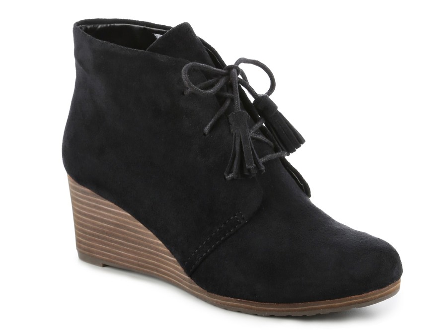 Best Dr. Scholl's Dakota Wedge Bootie Black