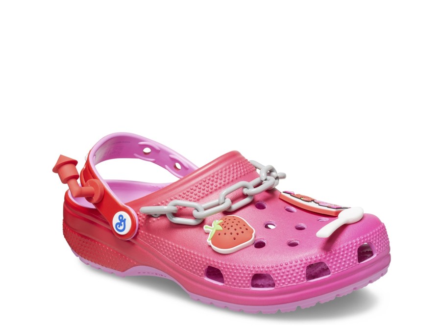 New Crocs Classic Franken Berry Clog Taffy Pink