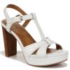 Best Naturalizer Marnie Platform Sandal White