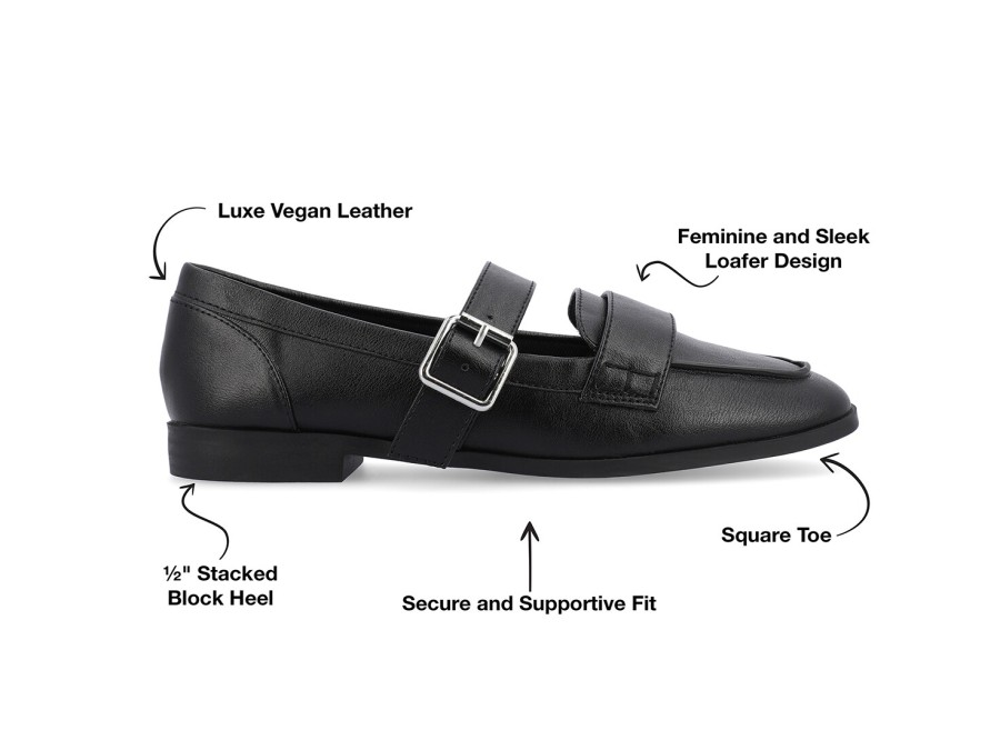 Wholesale Journee Collection Caspian Loafer Black