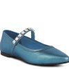 Best Rag & Co Alverno Mary Jane Flat Blue