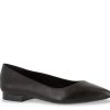 Online Bella Vita Vivien Flat Black Leather