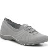 Clearance Skechers Relaxed Fit Breathe Easy Slip-On Sneaker Grey