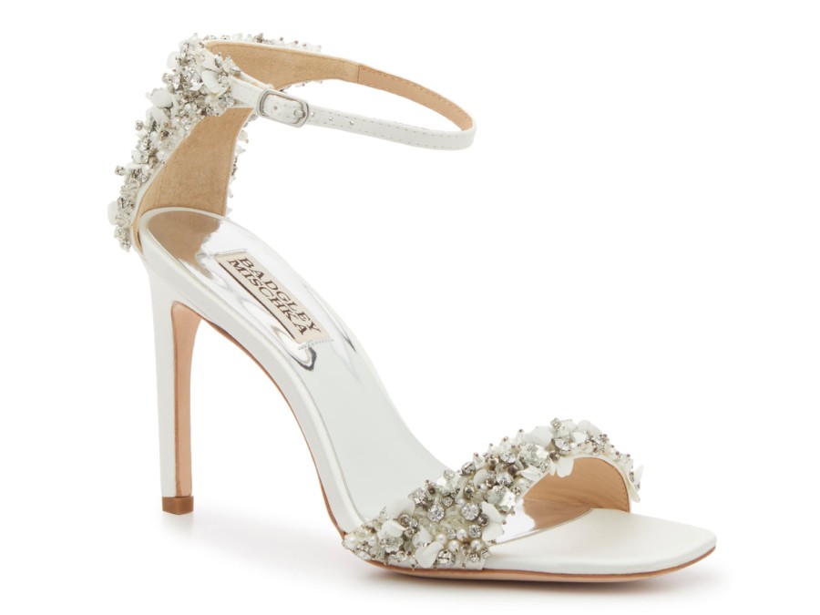 Wholesale Badgley Mischka Teja Sandal White