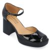 Best Journee Collection Sophilynn Platform Pump Black