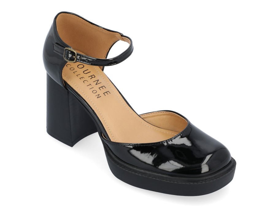 Best Journee Collection Sophilynn Platform Pump Black