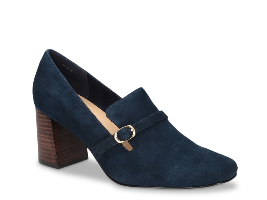 Wholesale Bella Vita Ashton Pump Navy Suede