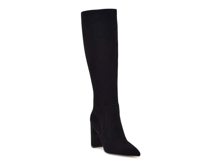 Hot Nine West Danee Boot Black Suede